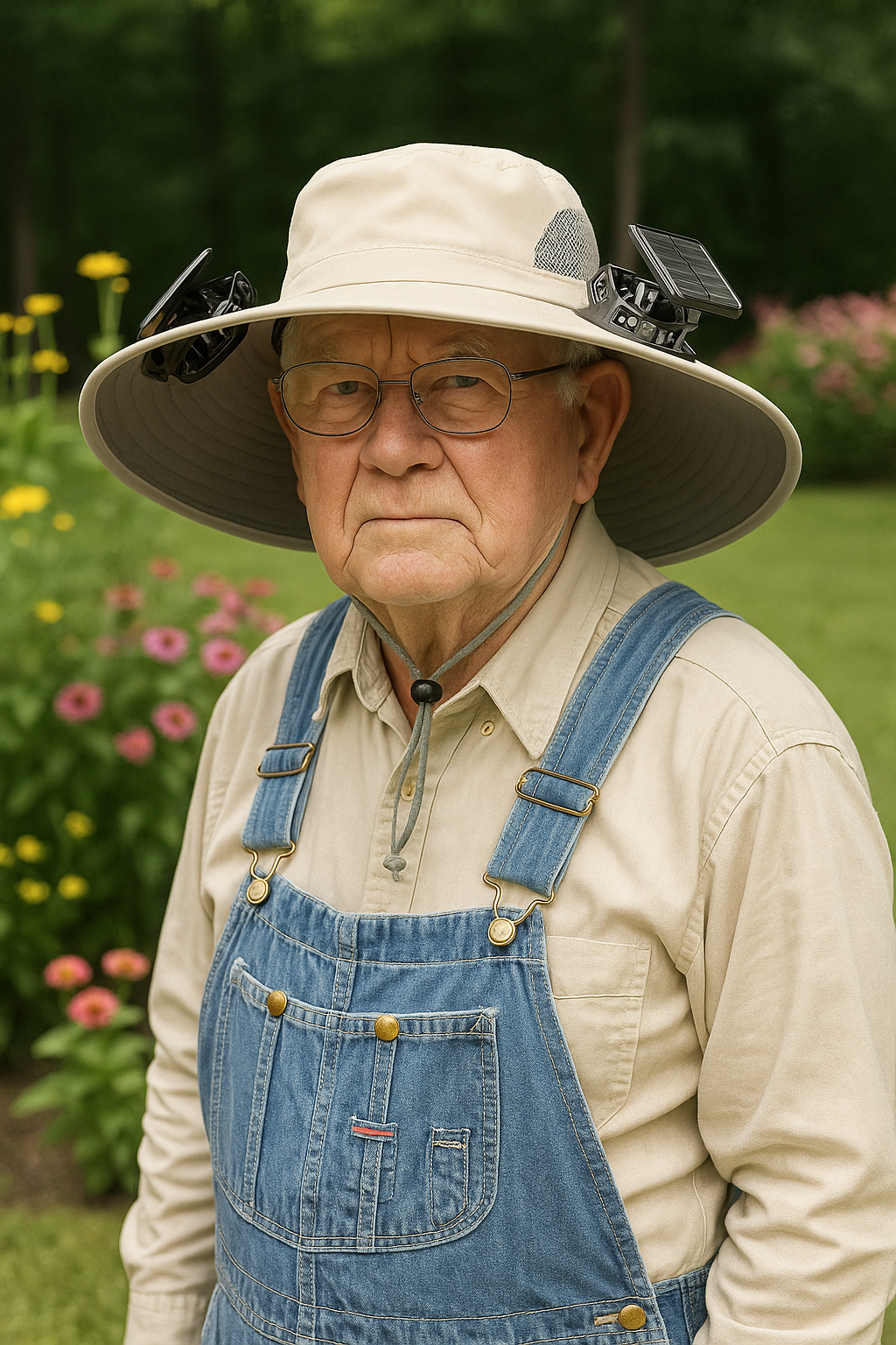 Solar Breeze Cooling Hat
