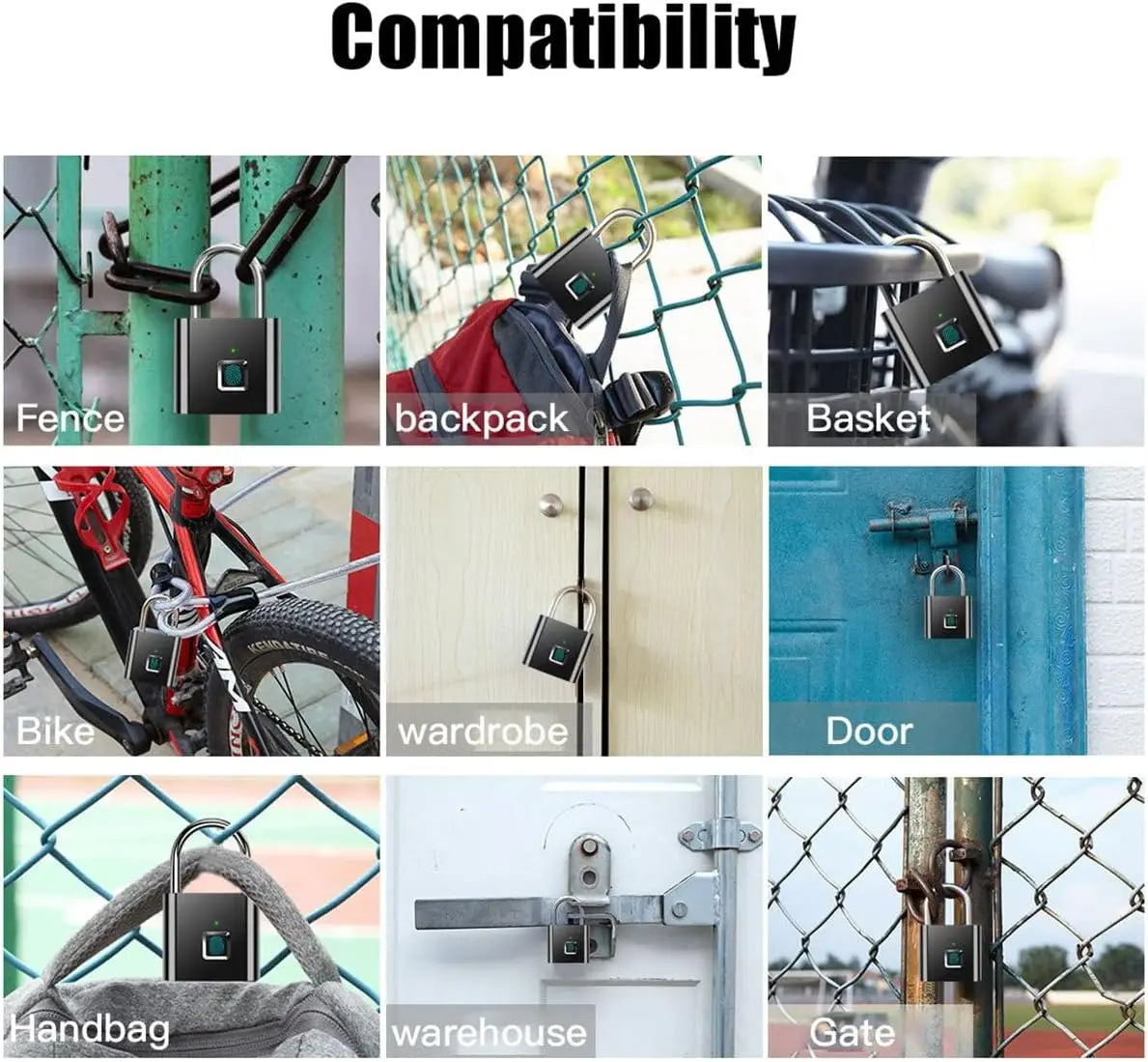 Smart Fingerprint Padlock