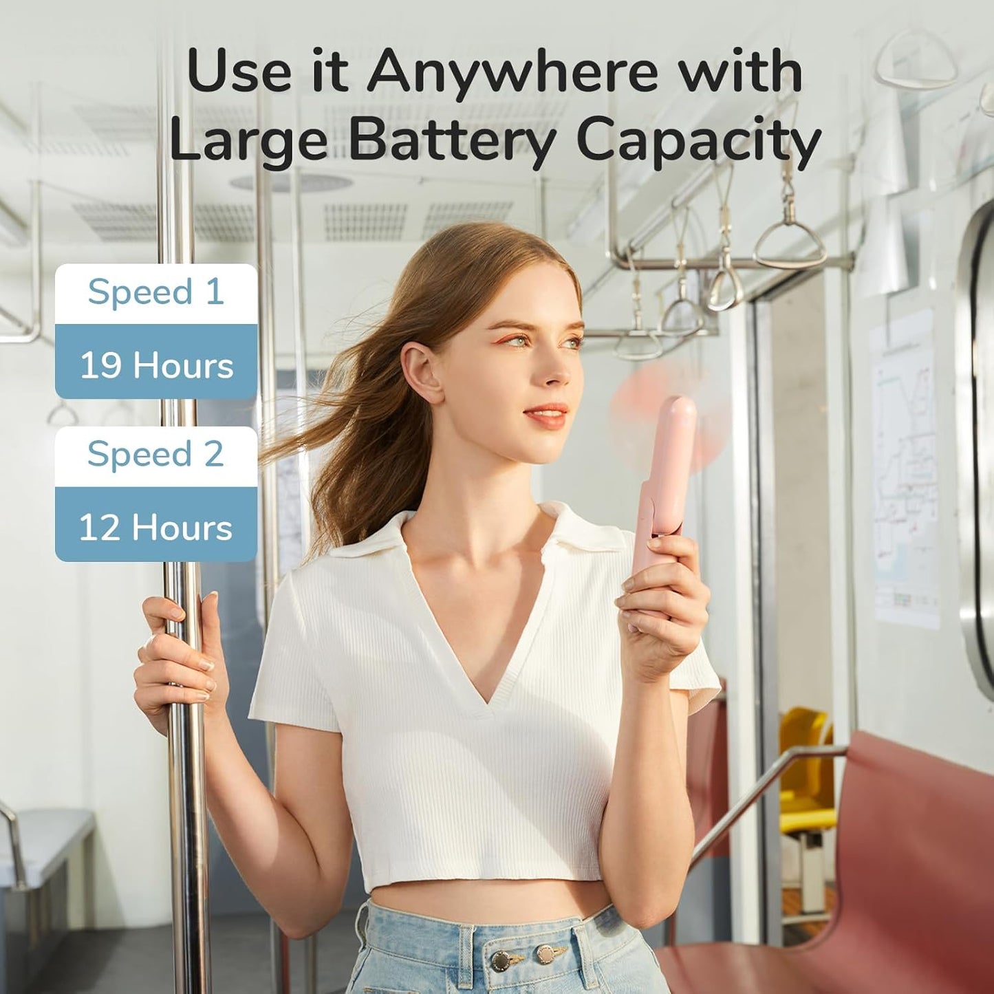 Pocket Cool Fan & Power Bank