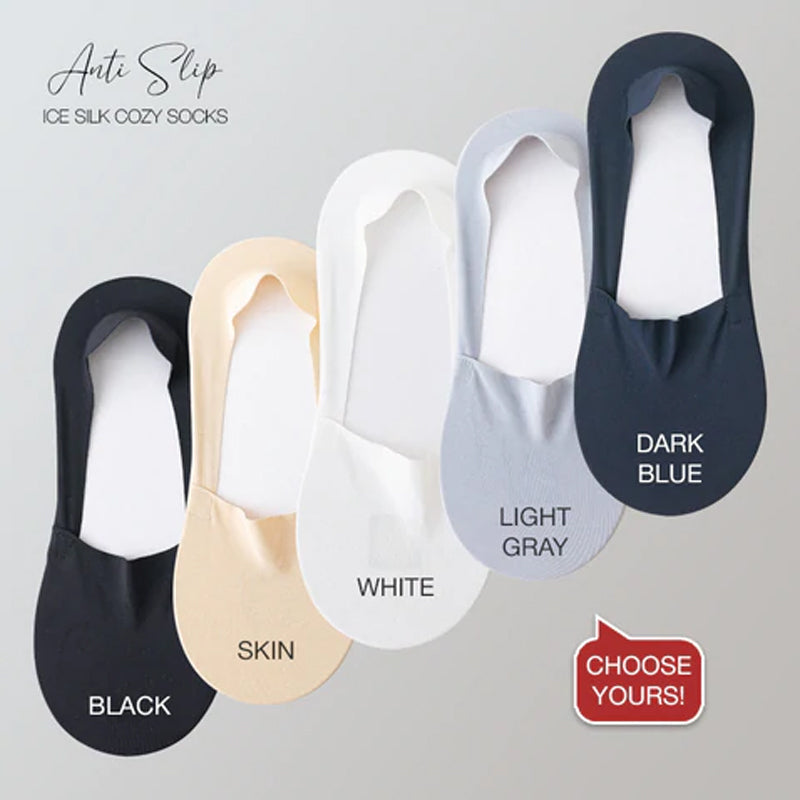 Cool Comfort No-Slip Socks
