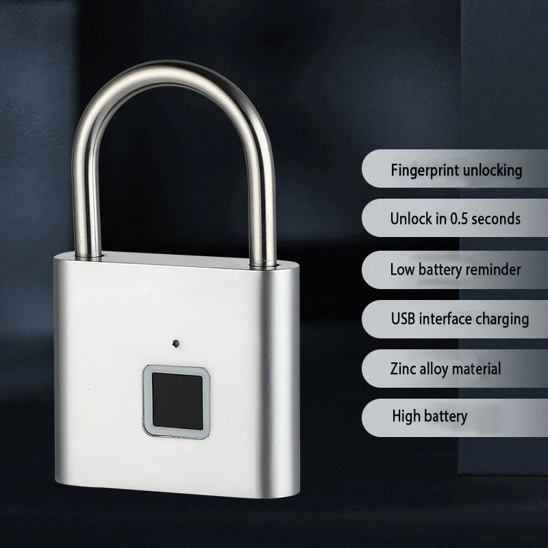 Smart Fingerprint Padlock