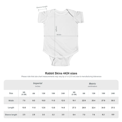 Queens Village Infant Bodysuit - Newborn Baby Onesie with Logo