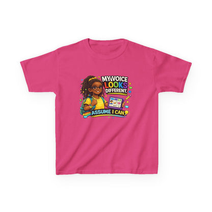 My Voice Looks Different: Assume I Can – Youth Autism Advocacy Tee