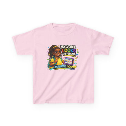 My Voice Looks Different: Assume I Can – Youth Autism Advocacy Tee