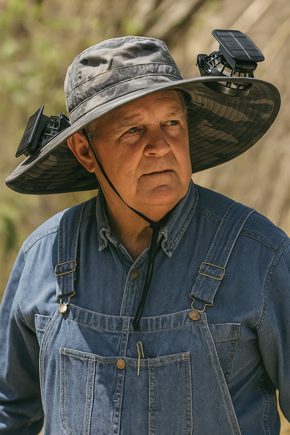 Solar Breeze Cooling Hat