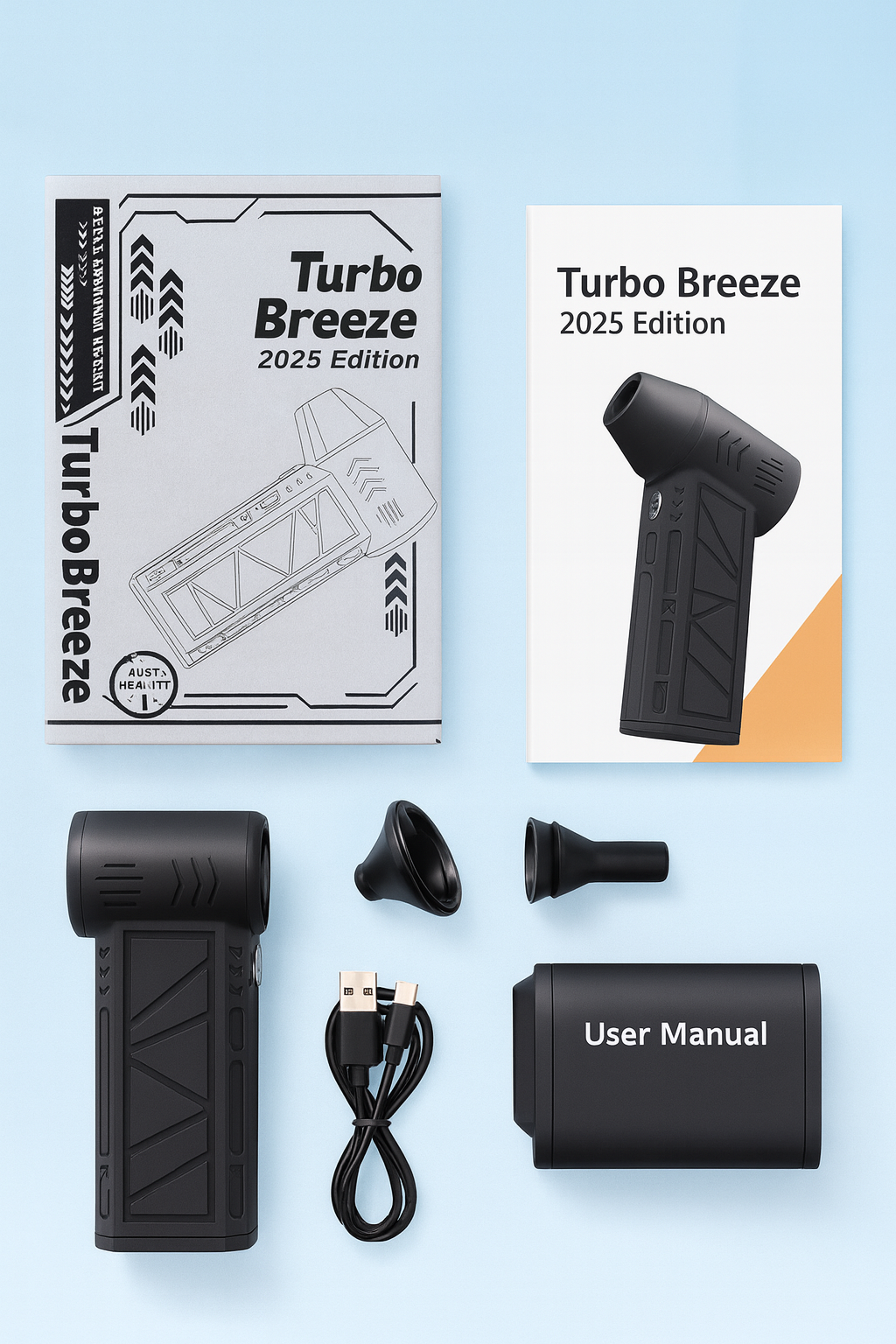 Turbo Breeze 2.0 – Cordless Snow Blower (2025)