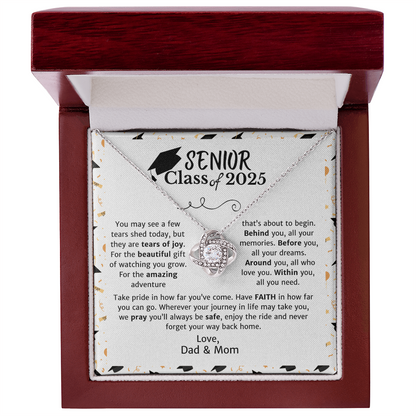 Graduating Senior 2025 | Amazing Adventure | Love Knot Necklace