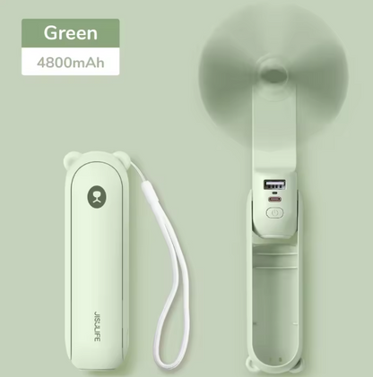 Pocket Cool Fan & Power Bank