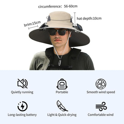 Solar Breeze Cooling Hat
