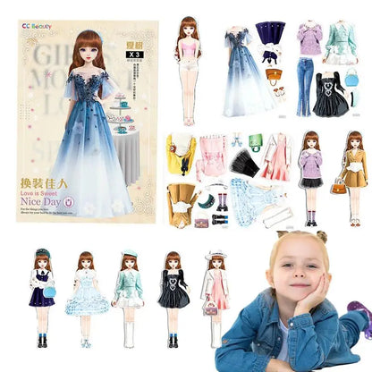 Princess Magnetic Dress Up Kit