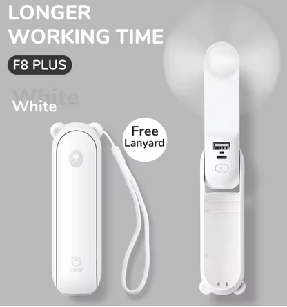 Pocket Cool Fan & Power Bank